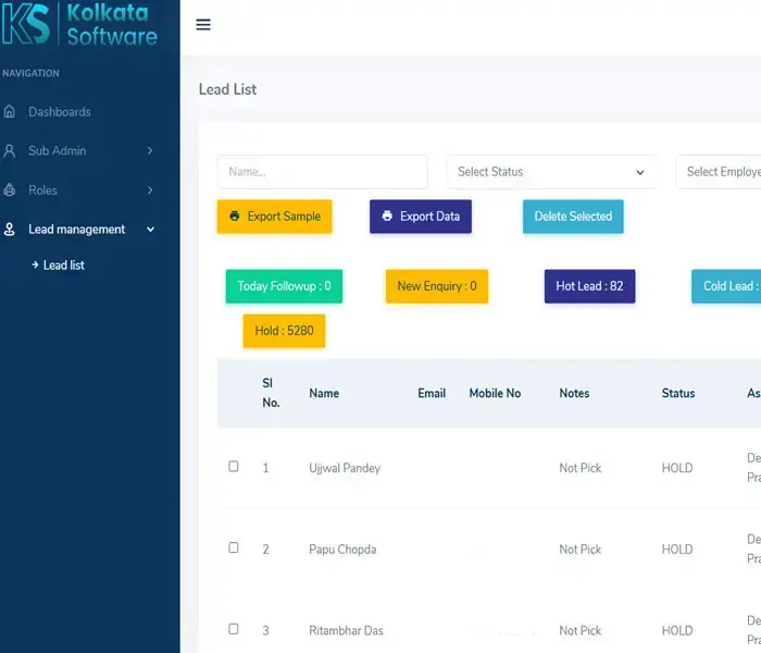 CRM Portal | Kolkata Software